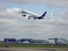 it was thrilling to watch the brand new airbus jetliner fly for the first time