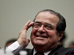 Justice Scalia Joins Liberals To Overturn A Voter Law That's Seen As Racist