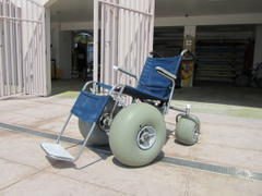 sand-ready wheelchairs help open clearwater beaches