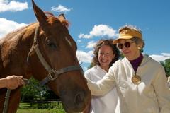 Horse Therapy Helps Local Resident with Alzheimer's